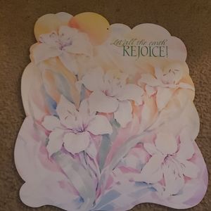 Let All Earth Rejoice! Religious Poster